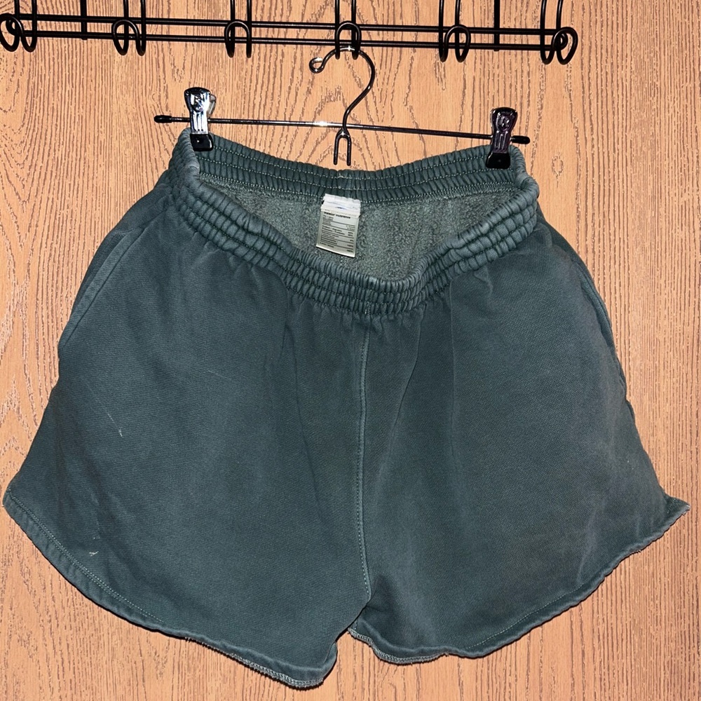 Forest Green Athletic Shorts for Women
